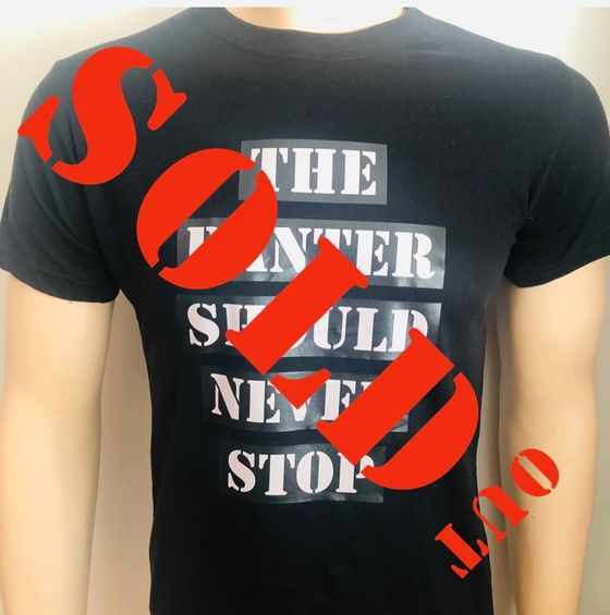 The Banter Should Never Stop T-Shirts Black 