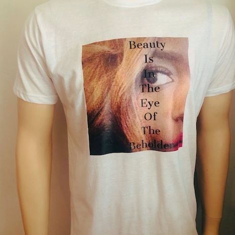 Beauty Is In The Eye Of The Beholder T-Shirts White 
