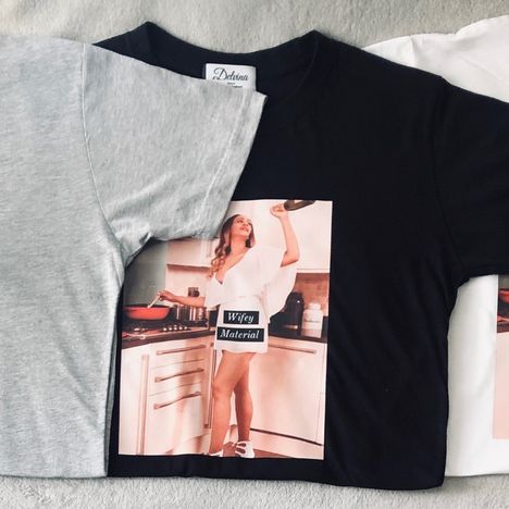 Wifey Material T-Shirt White 